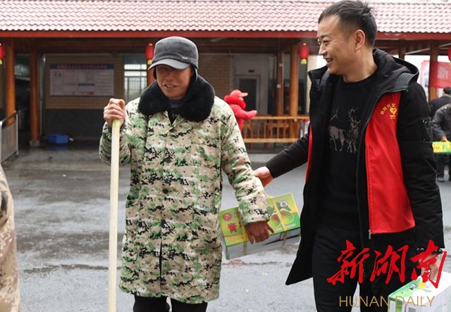 会同：新春慰问敬老院 浓浓情意暖人心