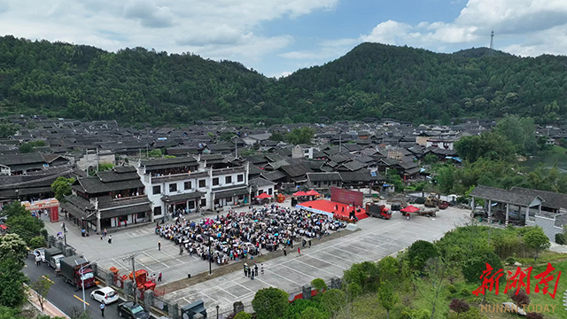 高椅古村“黑饭节”饱了眼福饱口福：观集体婚礼、尝古村黑饭、赏民俗表演