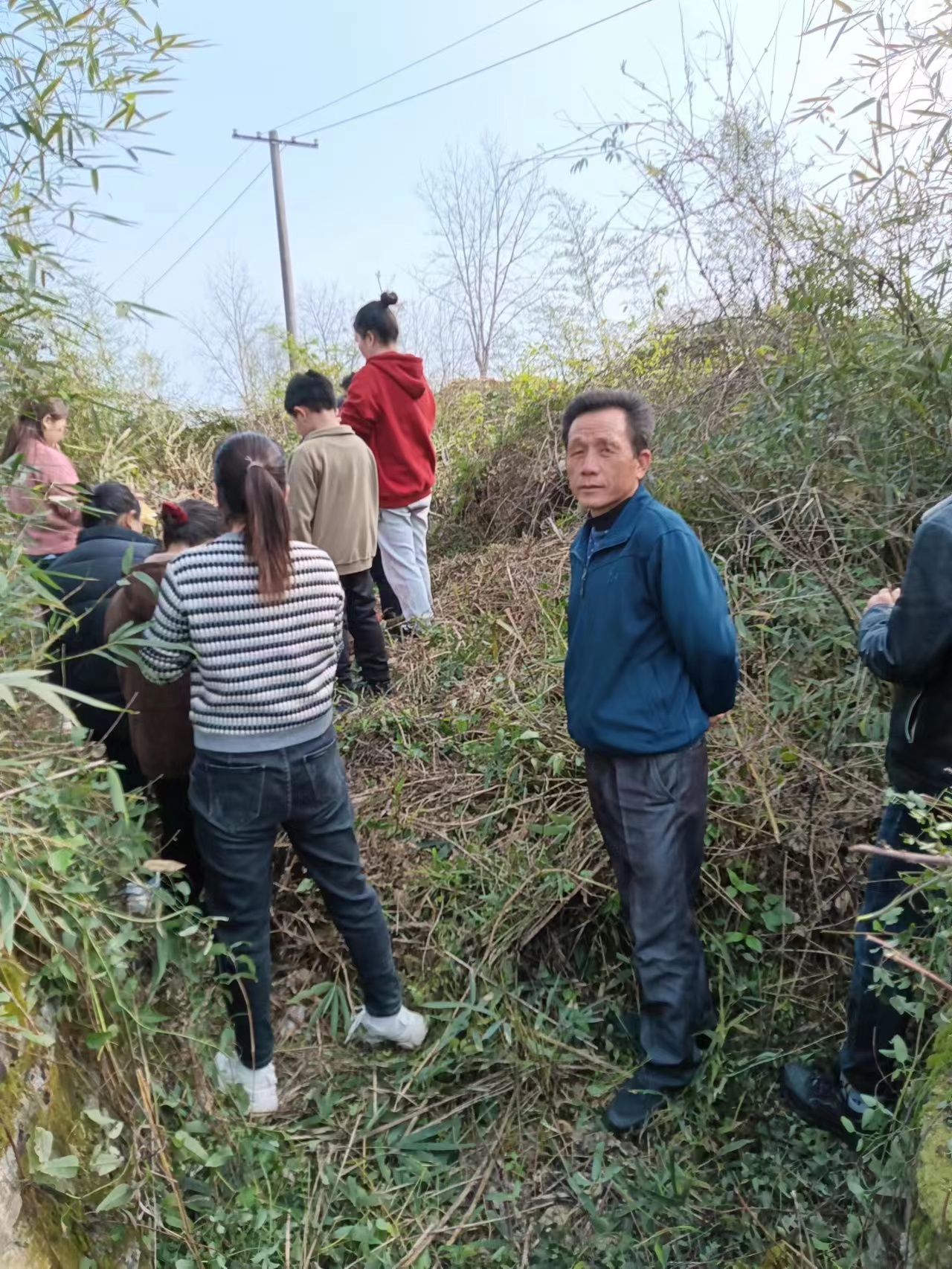 连山村清明劝导文明祭扫